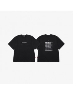 TREASURE REBOOT Goods - OVERFIT REFLECTIVE T-SHIRT_BLACK