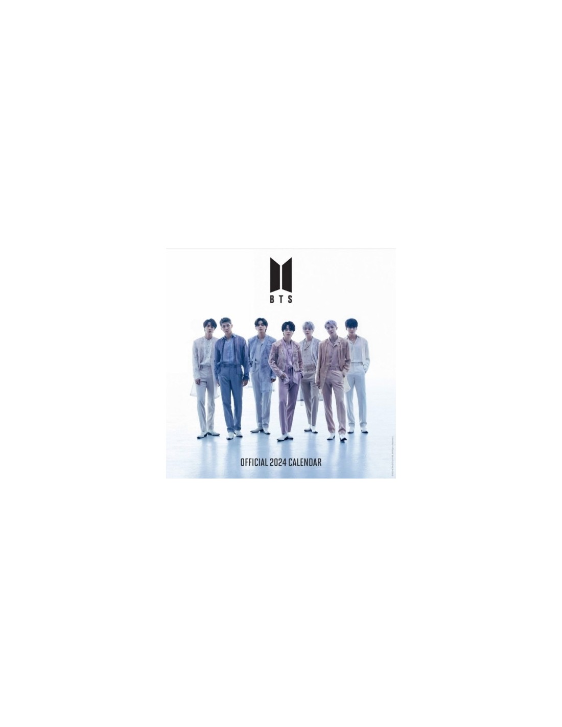 [Printed in UK] BTS 2024 WALL CALENDAR (LIMITED EDITION)