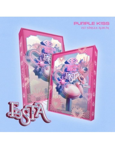 [Main] PURPLE KISS 1st Single Album - FESTA CD + Poster