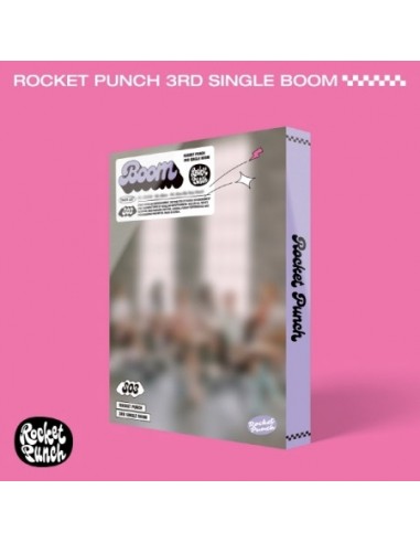 ROCKET PUNCH 3rd Single Album - BOOM (Heart Ver.) CD + Poster
