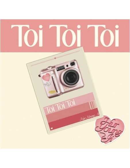 HUR YOUNG JI Single Album - Toi Toi Toi CD + Poster