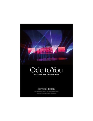 [Japanese Edition] SEVENTEEN WORLD TOUR ＜ODE TO YOU＞ IN JAPAN DVD