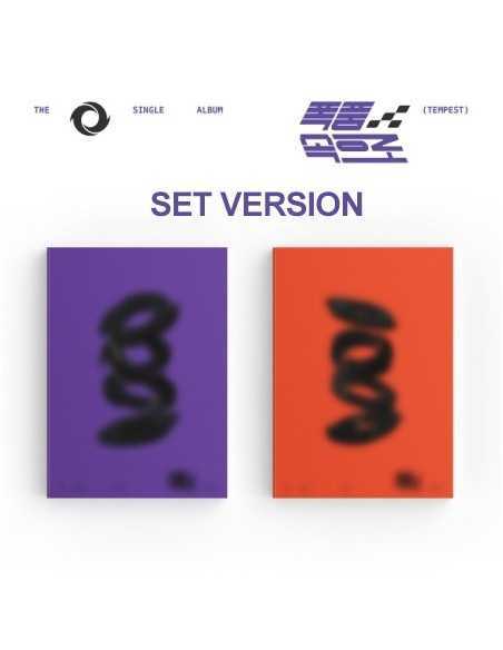[SET] TEMPEST 1st Single Album - 폭풍 속으로 (SET Ver.) 2CD
