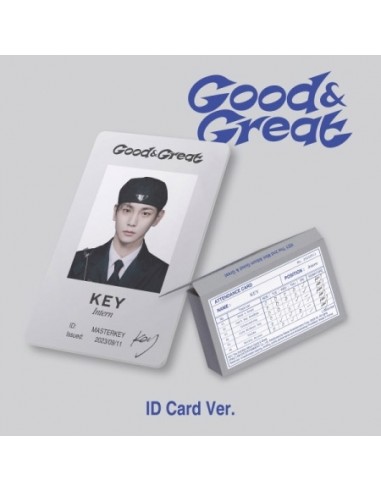 [Smart Album] KEY 2nd Mini Album - Good & Great (ID Card Ver.)
