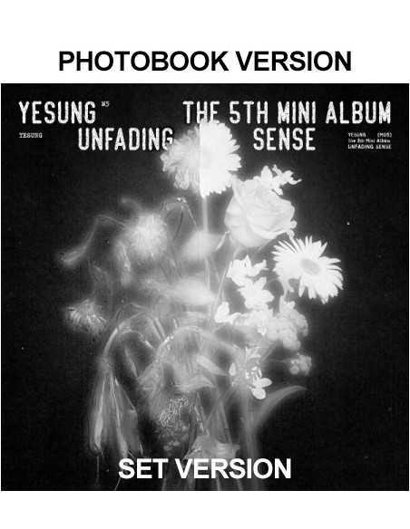 [SET][PHOTOBOOK] YESUNG 5th Mini Album - Unfading Sense (SET Ver.) 2CD