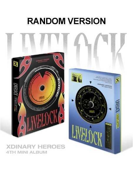 Xdinary Heroes 4th Mini Album - Livelock (Random Ver.) CD