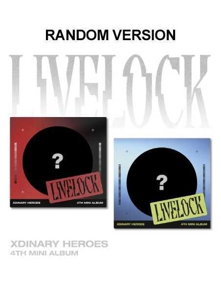 [Digipack] Xdinary Heroes 4th Mini Album - Livelock (Random Ver.) CD