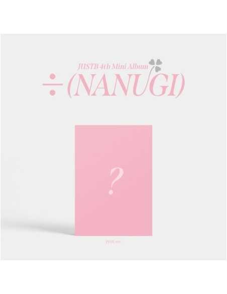 JUST B 4th Mini Album - [÷ (NANUGI)] (Pink Ver.) CD + Poster