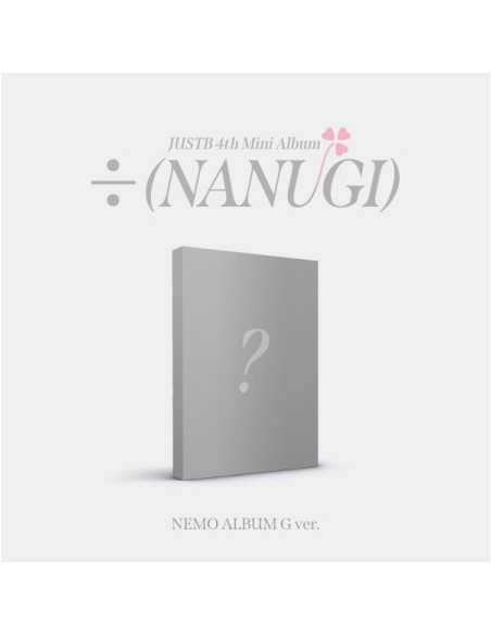 [Smart Album] JUST B 4th Mini Album - [÷ (NANUGI)] (G Ver.) NEMO ALBUM