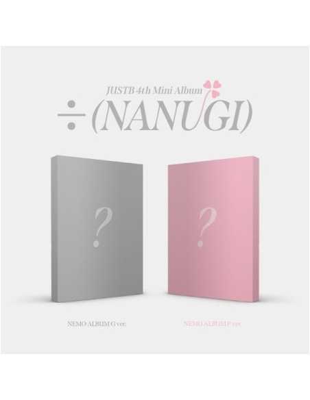 Smart Album][SET] JUST B 4th Mini Album - [÷ (NANUGI)] (SET