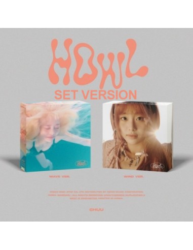 [SET] CHUU 1st Mini Album - Howl (SET Ver.) 2CD + 2Poster