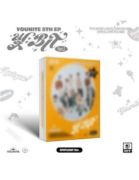 YOUNITE 5th EP Album - BIT Part.2 (SPOTLIGHT Ver.) CD + Poster