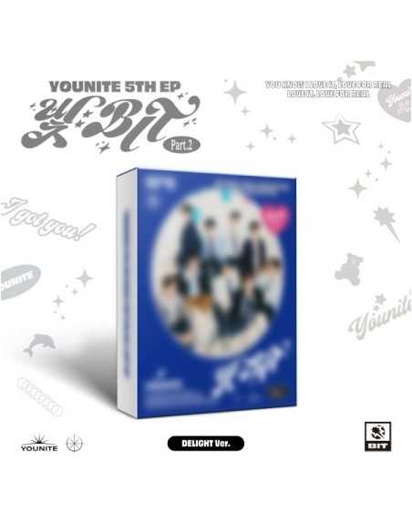 YOUNITE 5th EP Album - BIT Part.2 (DELIGHT Ver.) CD + Poster