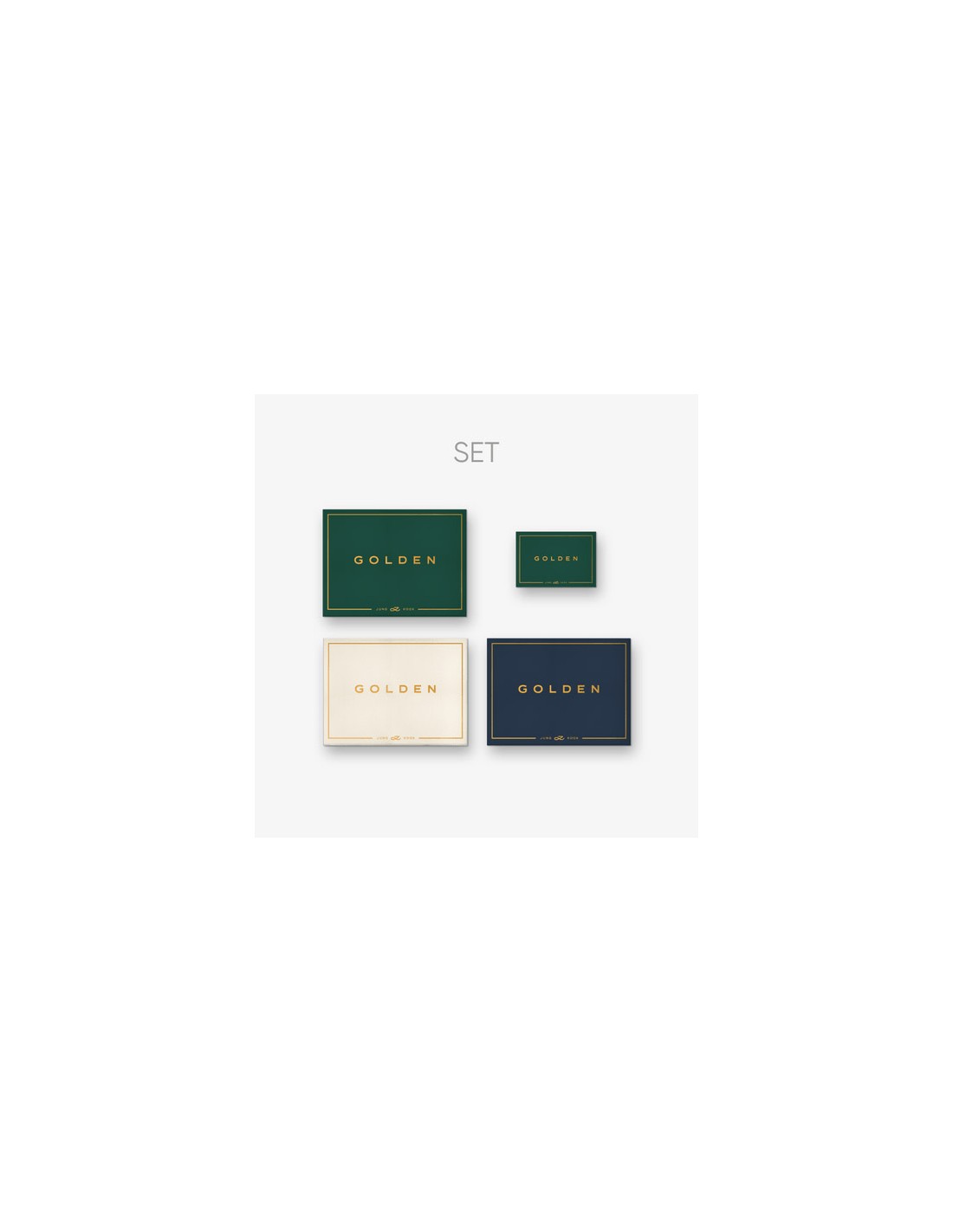 BTS Jung Kook 'GOLDEN' (Set + Weverse Albums ver.) + Weverse Gift