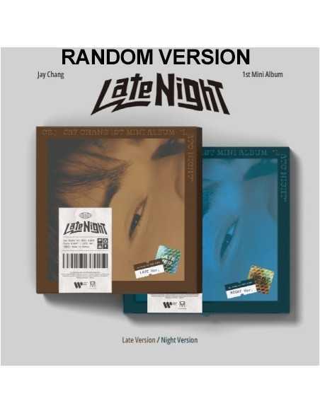 Jay Chang 1st Mini Album - Late Night (Random Ver.) CD