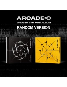 GHOST9 7th Mini Album - ARCADE : O (Random Ver.) CD + Poster