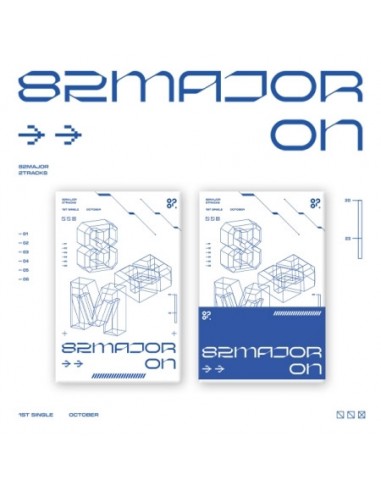 [Smart Album] 82MAJOR 1st Single Album - ON POCA