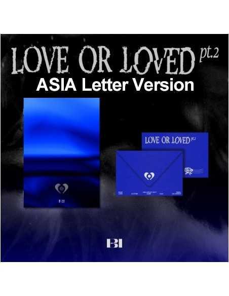 B.I Album - Love or Loved Part.2 (ASIA Letter Ver.) CD