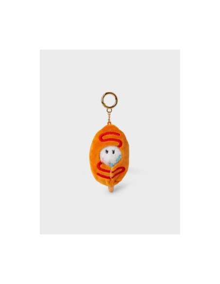 TREASURE TRUZ Goods - minini Hotdog Snack Plush Keyring