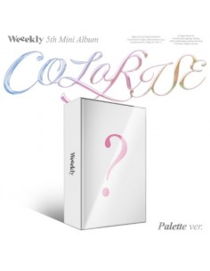Weeekly 5th Mini Album - ColoRise (Palette Ver.) CD + Poster