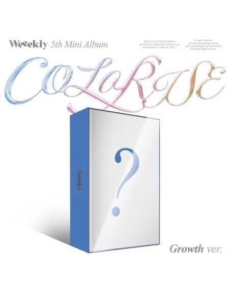 Weeekly 5th Mini Album - ColoRise (Growth Ver.) CD + Poster
