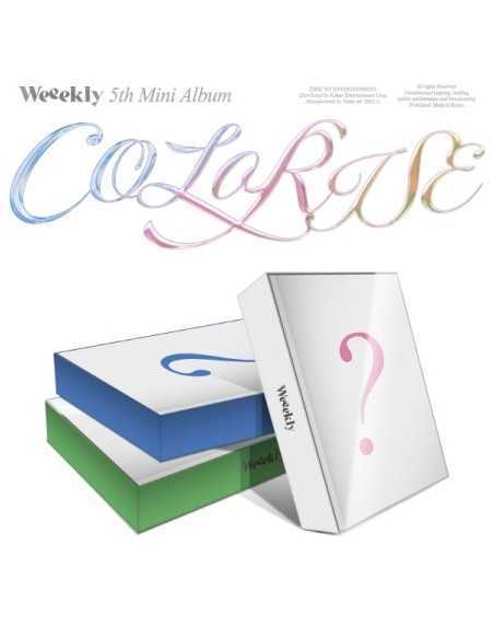 [SET] Weeekly 5th Mini Album - ColoRise (SET Ver.) 3CD + 3Poster