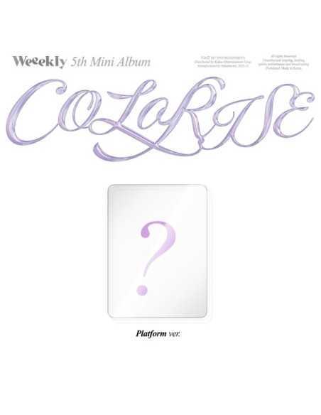 [Smart Album] Weeekly 5th Mini Album - ColoRise Platform Ver.