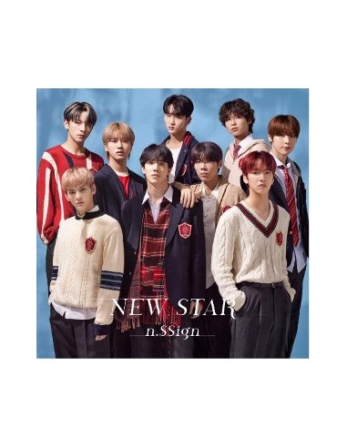 [Japanese Edition] n.SSign 1st Single Album - NEW STAR (Standard) CD