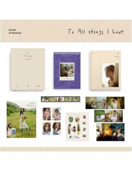 JO YU RI 1st Photobook [To All things I Love]