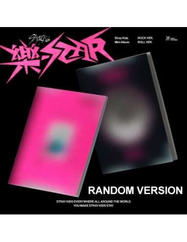 Stray Kids Mini Album - 樂 Rock STAR (Random Ver.) CD