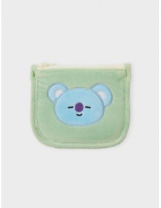 BT21 2023 F/W Travel ACC Goods - Face Plush Pouch