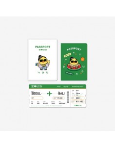 오후셋이(2PM) 3 Buddies at 2PM Goods - ZooPM PASSPORT SET