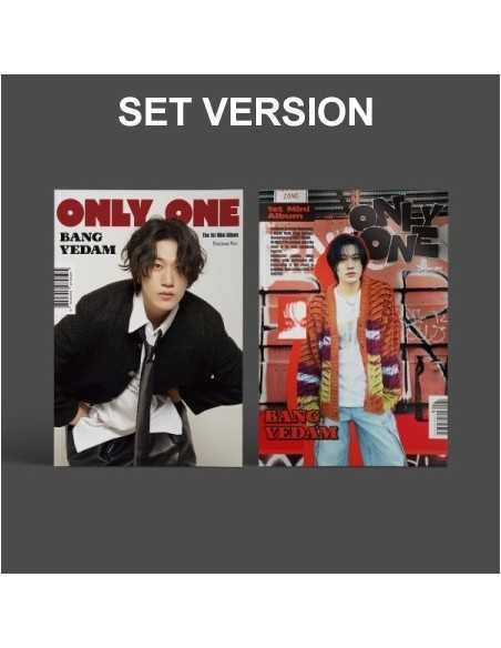 [SET] BANG YEDAM 1st Album - ONLY ONE (SET Ver.) 2CD
