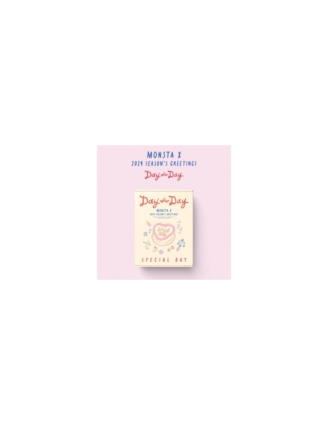 MONSTA X 2024 SEASON'S GREETINGS DAY AFTER DAY (EVERYDAY VER