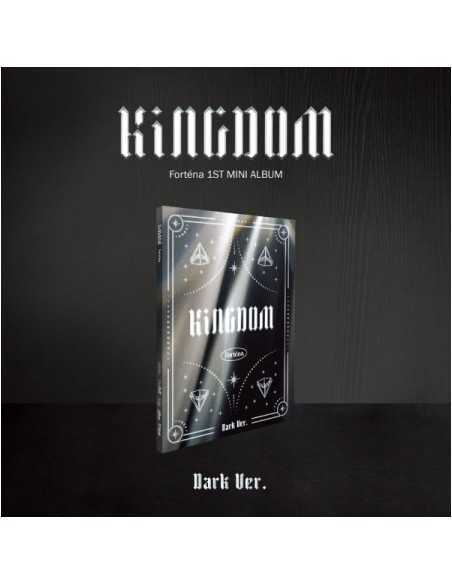FORTENA 1st Mini Album - KINGDOM (DARK Ver.) CD + Poster