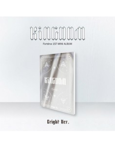 FORTENA 1st Mini Album - KINGDOM (BRIGHT Ver.) CD + Poster
