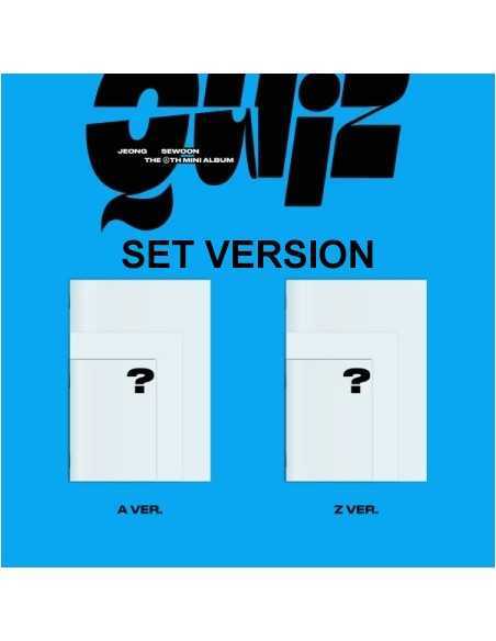 [SET] JEONG SEWOON 6th Mini Album - QUIZ (SET Ver.) 2CD