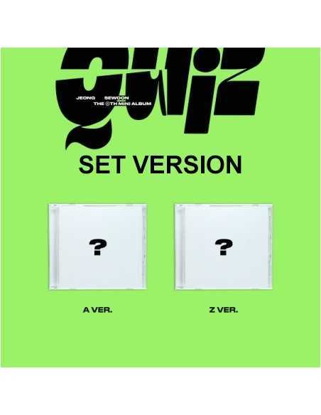 [Jewel][SET] JEONG SEWOON 6th Mini Album - QUIZ (SET Ver.) 2CD