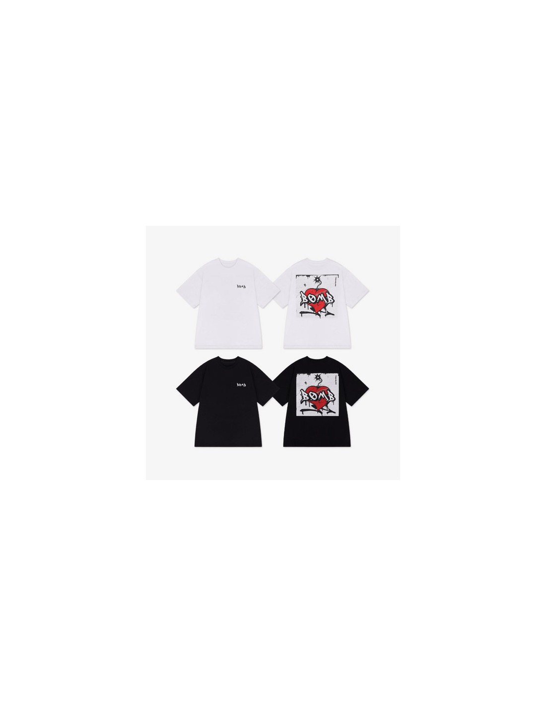 TREASURE Concert REBOOT Goods - B.O.M.B T-SHIRT