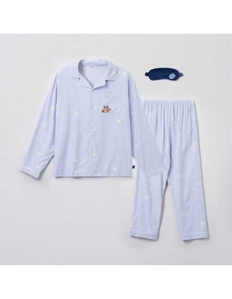 ZEROBASEONE x SPAO Goods - Pajamas SET with Sleep Shade ZHANG HAO (Leo)