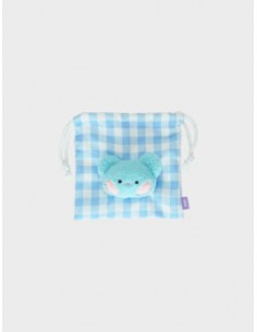 BTS Line Friends Collaboration Goods - minini Face Pouch