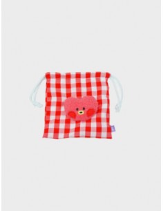 BTS Line Friends Collaboration Goods - minini Face Pouch 2