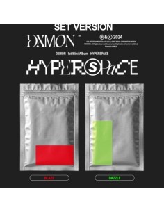 DXMON 1st Mini Album - HYPERSPACE (2 Version Set) 