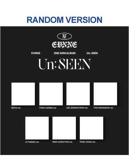 [Digipack] EVNNE 2nd Mini Album - Un: SEEN (Random Ver.) CD
