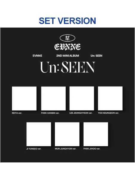 [SET][Digipack] EVNNE 2nd Mini Album - Un: SEEN (SET Ver.) 7CD