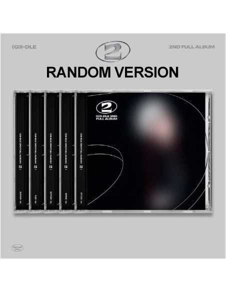 [Jewel] I-DLE 2nd Album - 2 (Random Ver.) CD + Poster