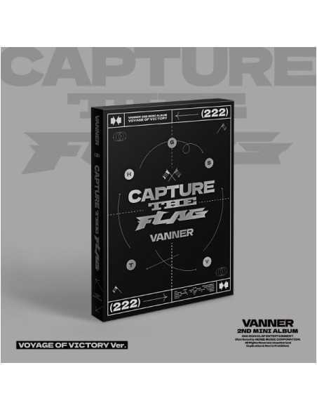 VANNER 2nd Mini Album - CAPTURE THE FLAG (VOYAGE TO VICTORY Ver.) CD + Poster