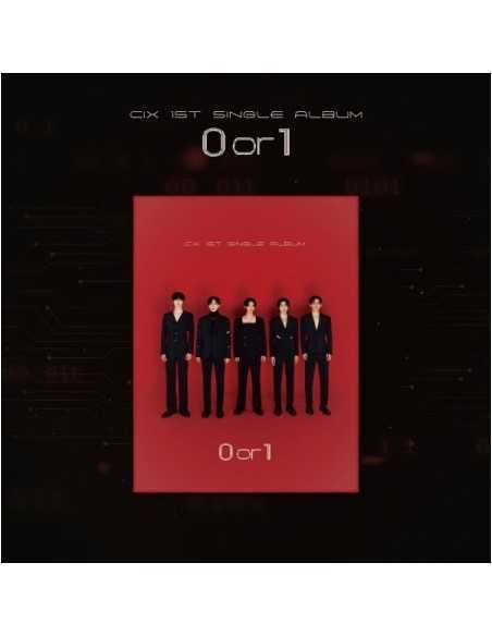 CIX 1st Single Album - 0 OR 1 (Android Ver.) CD + Poster