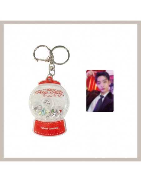YOON JISUNG The Special Christmas : Prom Party Goods - SNOWBALL KEYRING