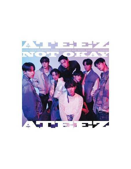 [Japanese Edition]  ATEEZ 3rd single Album - NOT OKAY (Limited A) CD